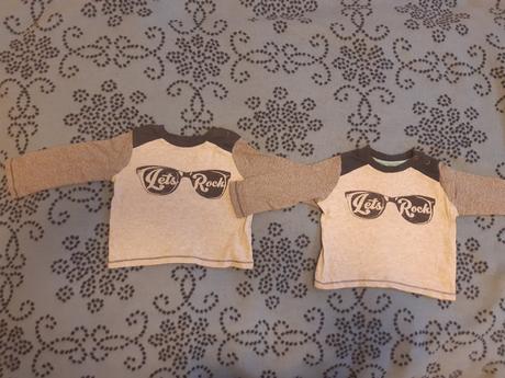 Tricko s dlhym rukavom dvojicky okuliare, f&f,74