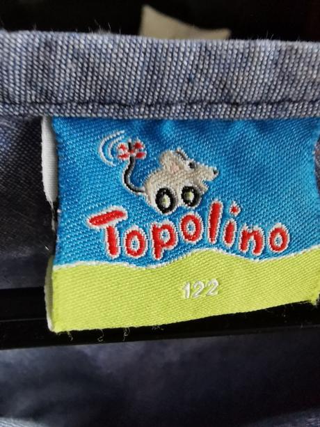 Dievčenské šaty, tunika, topolino,122