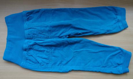 Tenké menčestrové nohavice, lupilu,86