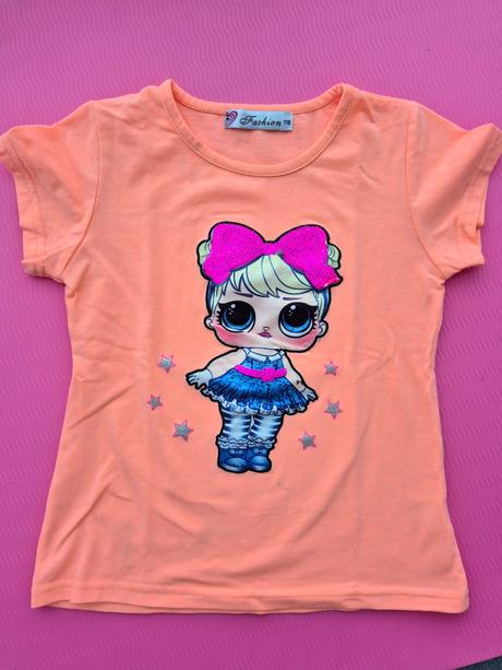 Tričko lol postavička, kids fashion,116