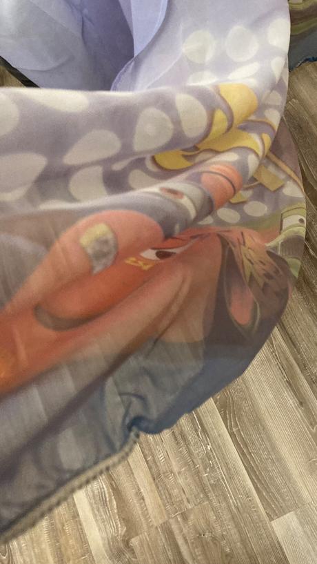 Detská záclona cars/mc queen, 