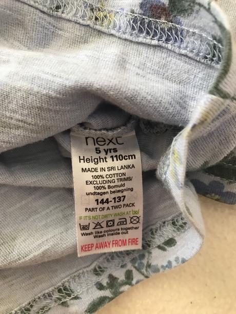 Tričko next 110, next,110