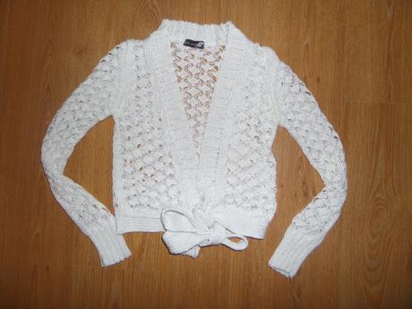 Pletený sveter s opaskom, m