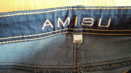 Riflová sukňa, amisu,38