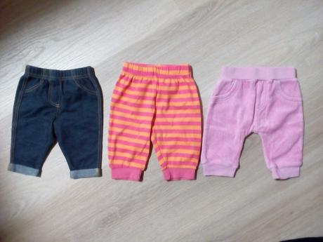 Dievčenské tepláky 0-3 mesiacov, george,56