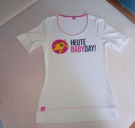 Biele tričko s potlačou, s