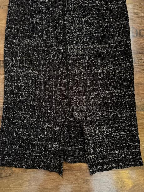 Vlnená sukňa handmade, s