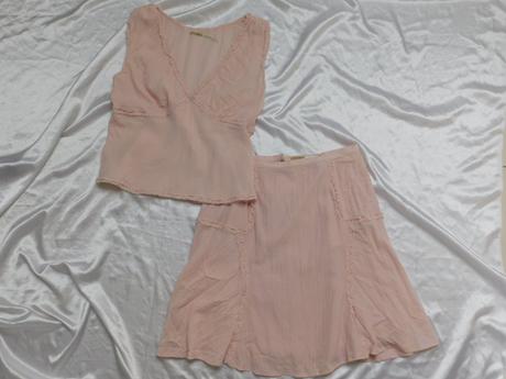 Luxusny hodvabny letny kostym, 38