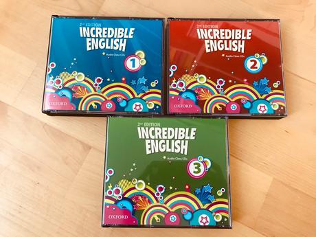 Incredible english cds - 1, 2, 3,