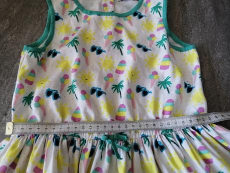 Ľahké svieže šaty mas v122, 6-7 r., marks & spencer,122
