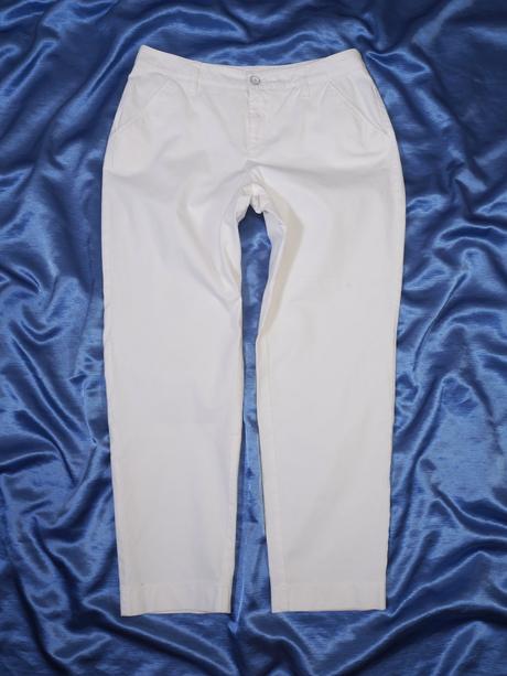 Kvalitné biele nohavice mac, mac,42
