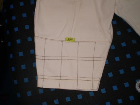 Nohavice bežové, 74