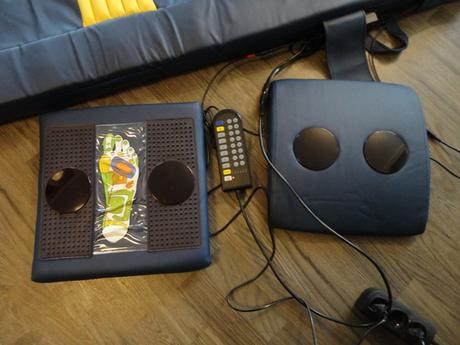 Vybračný masážny matrac jeff, 