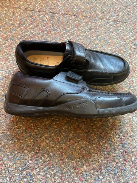 Kožené poltopánky geox, geox,37