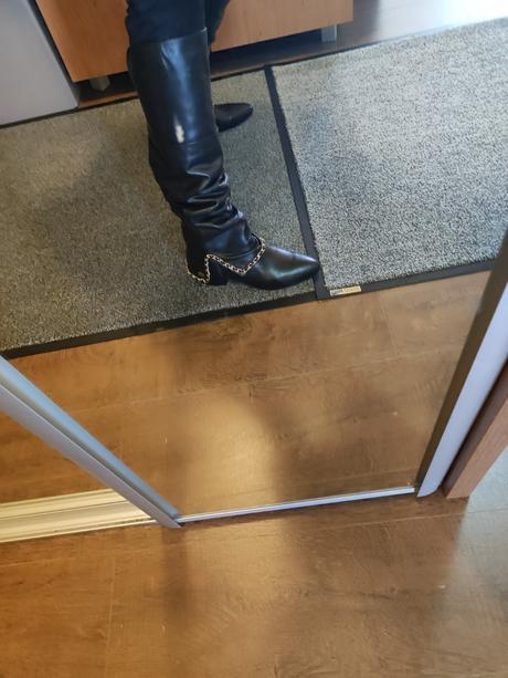 Dámske kožené čižmy, 38