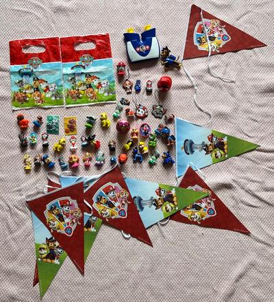 Balík labkova patrola, paw patrol, figúrky, vrecká, 