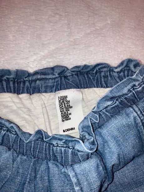 Podšité rifle, h&m,104