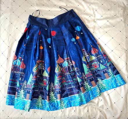 Krásna a pohodlná sukňa 36/38, lindy bop,m