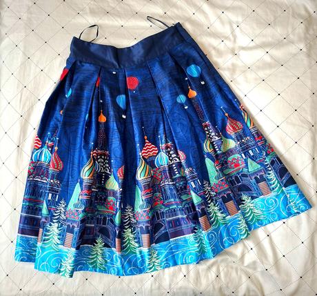 Krásna a pohodlná sukňa 36/38, lindy bop,m