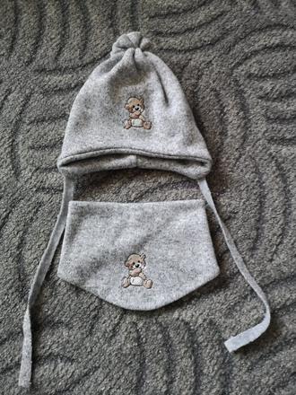 Čiapka+nakrčník, gaji,80