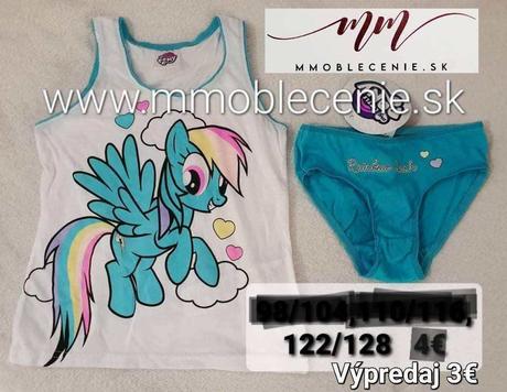 Súprava - tielko + nohavičky pony, disney,98 / 104