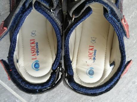 Sandále lasocki koža, v33, vd 21,5 cm, lasocki,33