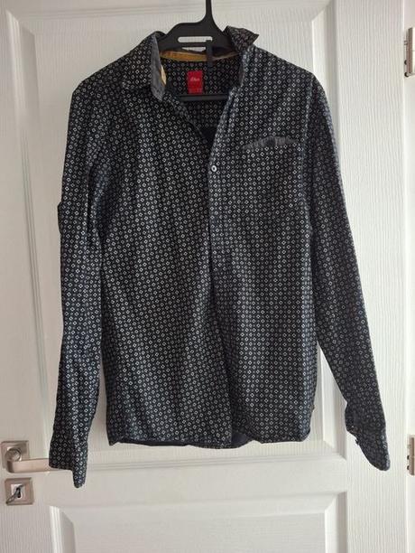 Pánska slávnostná slim košeľa s.oliver, s.oliver,m