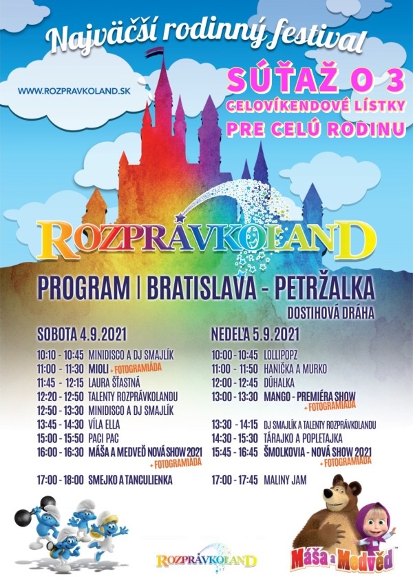 Súťaž o dvojdňový lístok na ROZPRÁVKOLAND