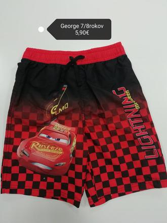Kraťasy /plavky cars mcqueen, george,128