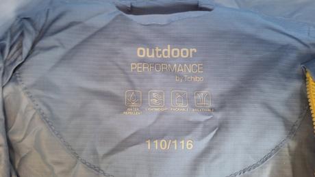 Funkčná športová bunda 110/116, tchibo,116