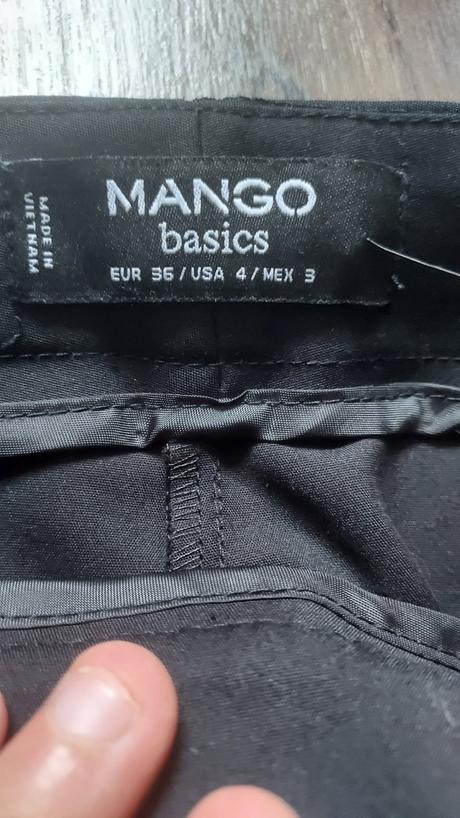 Elegantne nohavice, mango,s