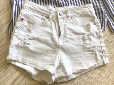 Krasne drané kratasy /22, fishbone,xs