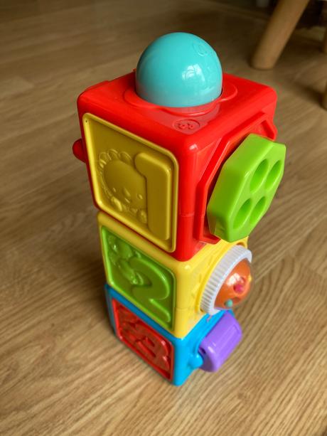 Fisher-price akčné kocky,