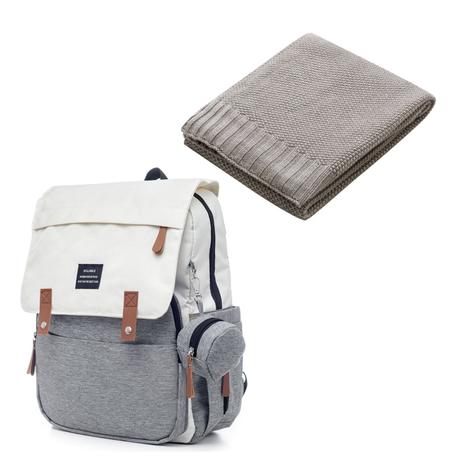 Set mamaleto - prebaľovací batoh a deka, mamaleto