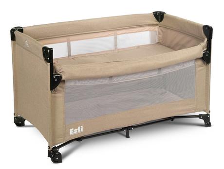 Caretero cestovná postieľka exti s padacím bokom h, šírka (cm): 60,dĺžka (cm): 120