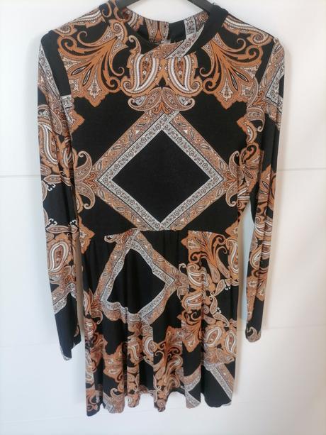 Vzorované šaty, orsay,34