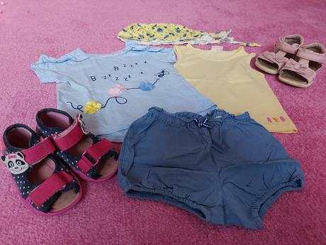 Letné oblečenie 80/86, 68–80