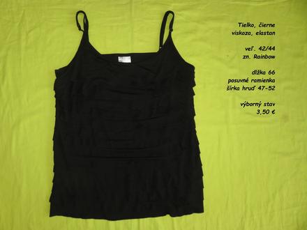 Čierne tielko (l), 44