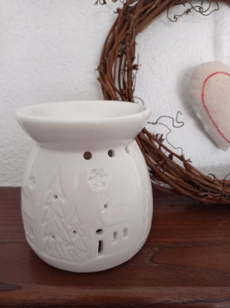 Aromalampa dedina, domčekovo -  difuzer - svietnik, 