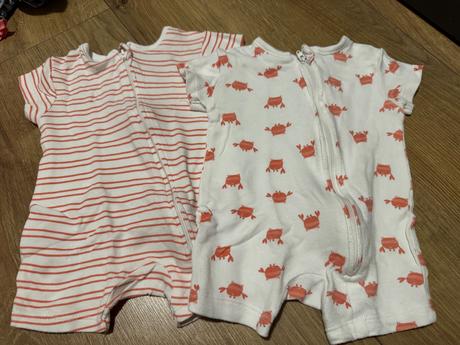 2 x letný overal 62, primark,62