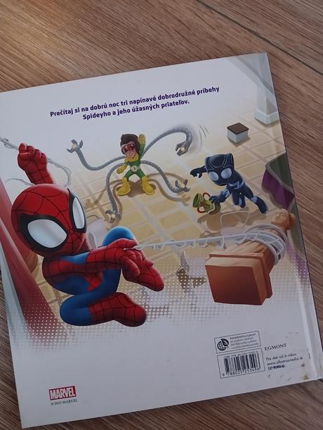 Knižka marvel - spidey príbehy pred spaním, 