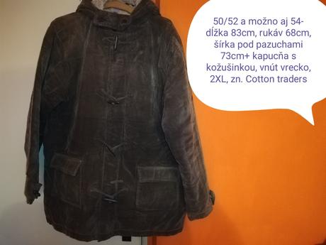 Zimná bunda 50/52, 52