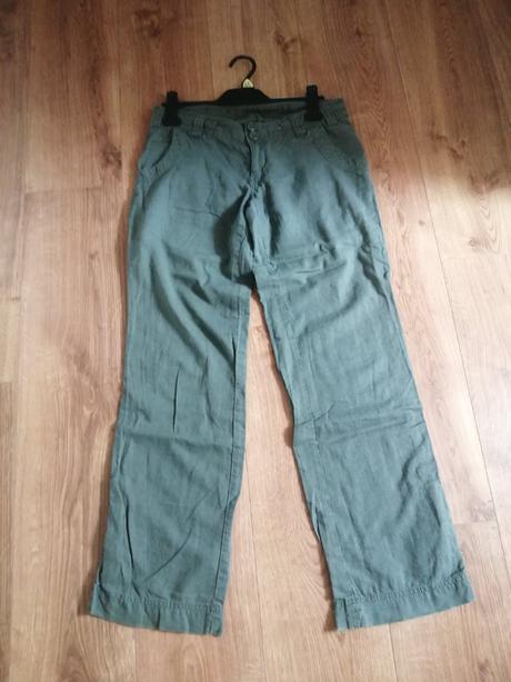 Ľanové nohavice, new look,36