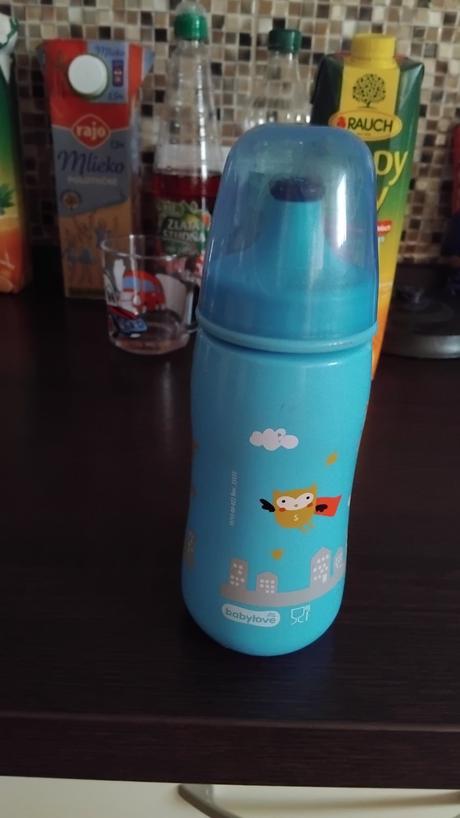Športová fľaša 18m+, babylove