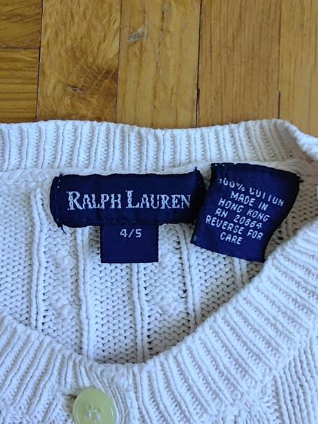 Ralph lauren originál dievčensky sveter, ralph lauren,110