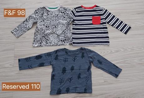 Tričko s dlhým rukávom 104 110, reserved,104