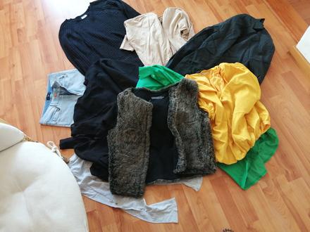 Balík oblečenia, m