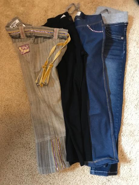 Balík mix pre dievčatko kus od 2 eur len seriózne, 122–134