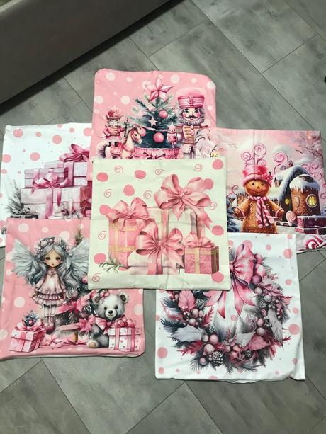 Vianočné vankúše 6ks, 