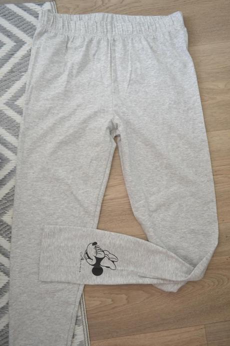 Disney minnie mouse bavlnené legíny xs/s, disney,xs